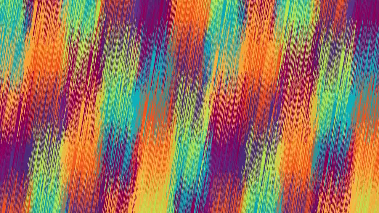 fondo de ruido colorido abstracto. animación de video de movimiento 4k con forma colorida geométrica abstracta. patrón de arco iris digital