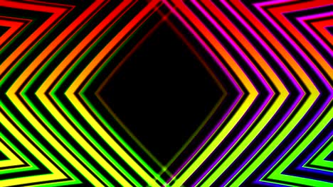 fondo abstracto de video de colores geométricos