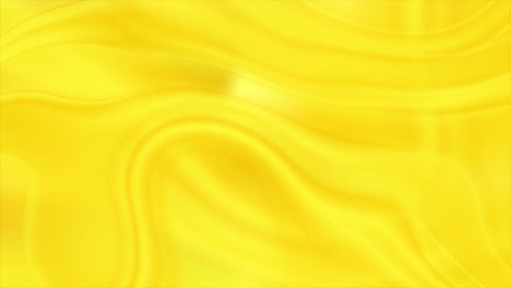 fondo de movimiento abstracto de ondas borrosas lisas de color amarillo brillante