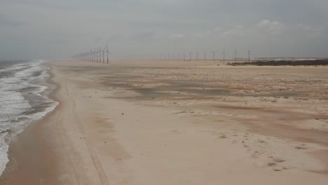 Antena:-Aerogeneradores-Cerca-De-Atins,-Norte-De-Brasil