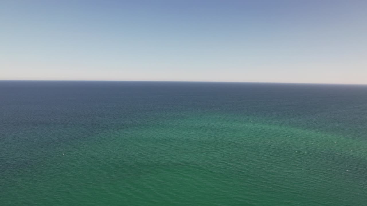 여름 해변 휴가 항공 사진