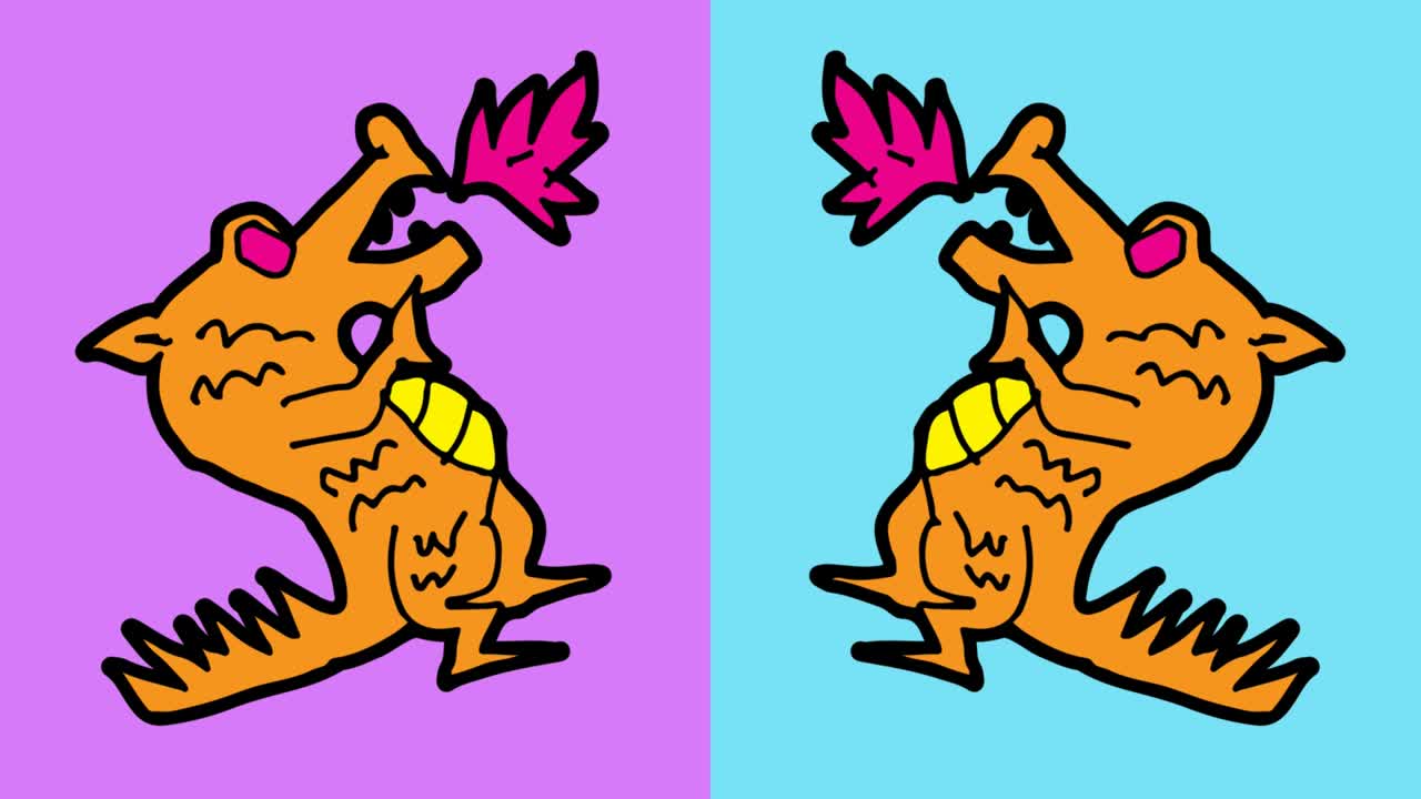 niños dibujando arte pop fondo sin costuras con tema de dragón