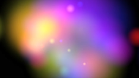 Intense psychedelic multi coloured hallucinogenic flashing lights