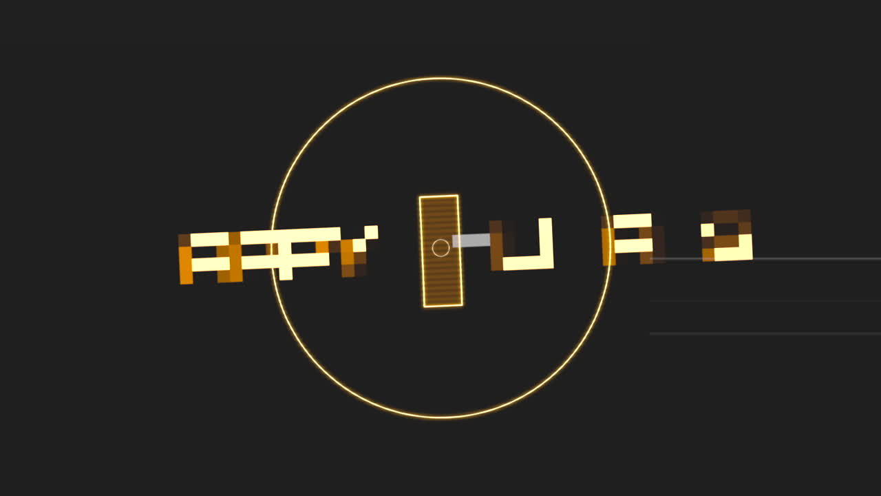 círculo dorado felices vacaciones en un fondo negro