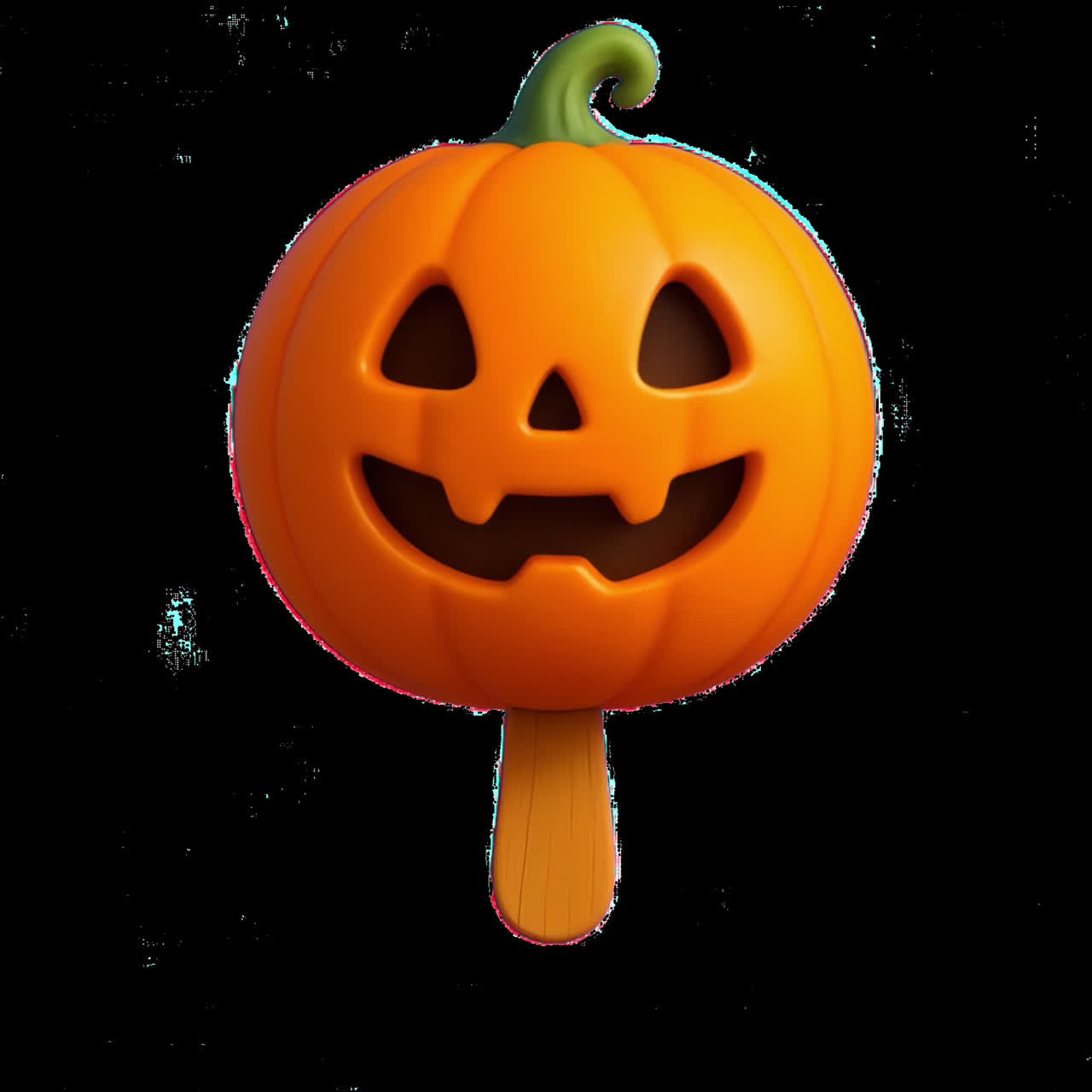 Halloween Pumpkin Lollipops