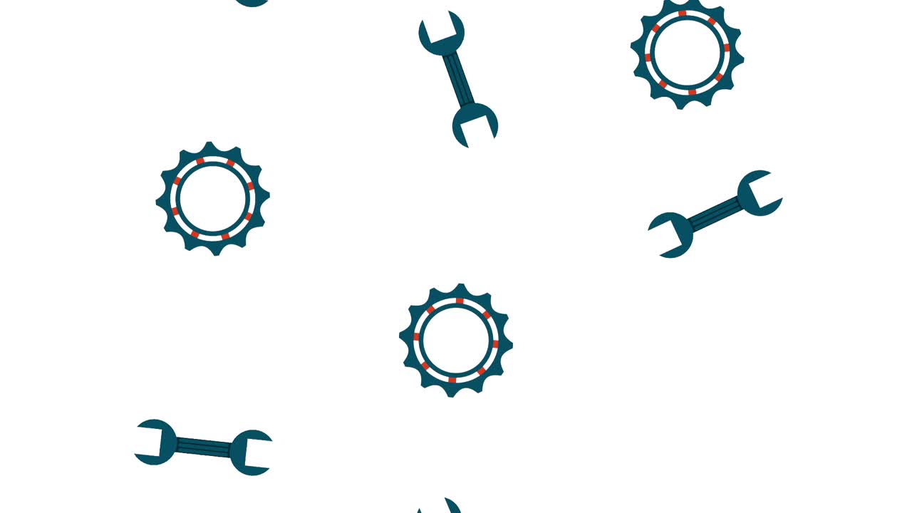 떨어지는 기어 및 렌치 도구 지원