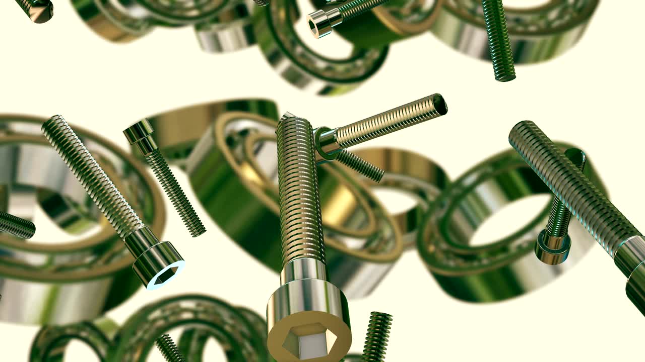 회전 나사 및 베어링