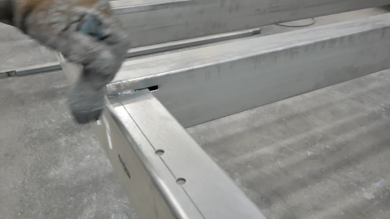 Rust Proof Painting Process, Close Up