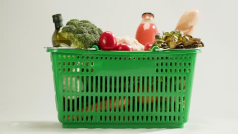 grocery shopping payment with mobile phone
