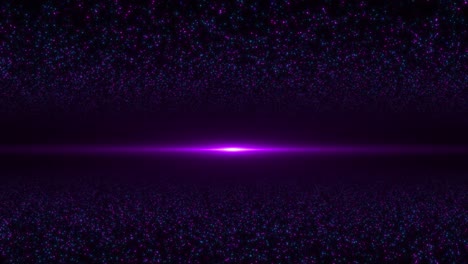 abstract particle background with glowing center