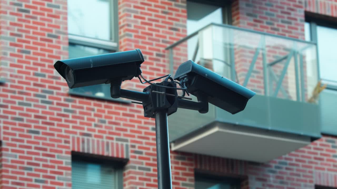 cámara de bucle cerrado poligonal de un sistema de videovigilancia,