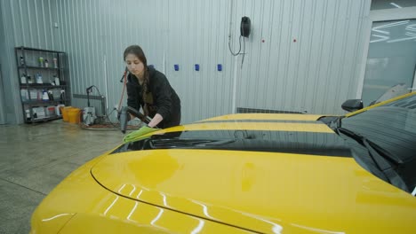professional car detailing – washing, ceramic coating, and interior cleaning