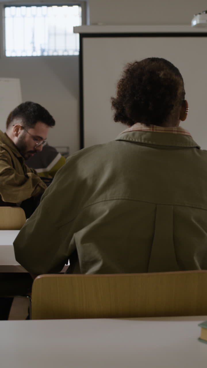 Students in a classroom setting