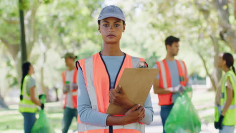 environmental volunteers doing charity work