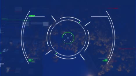 Animation-of-data-processing-with-scope-scanning-over-interference-and-leaves