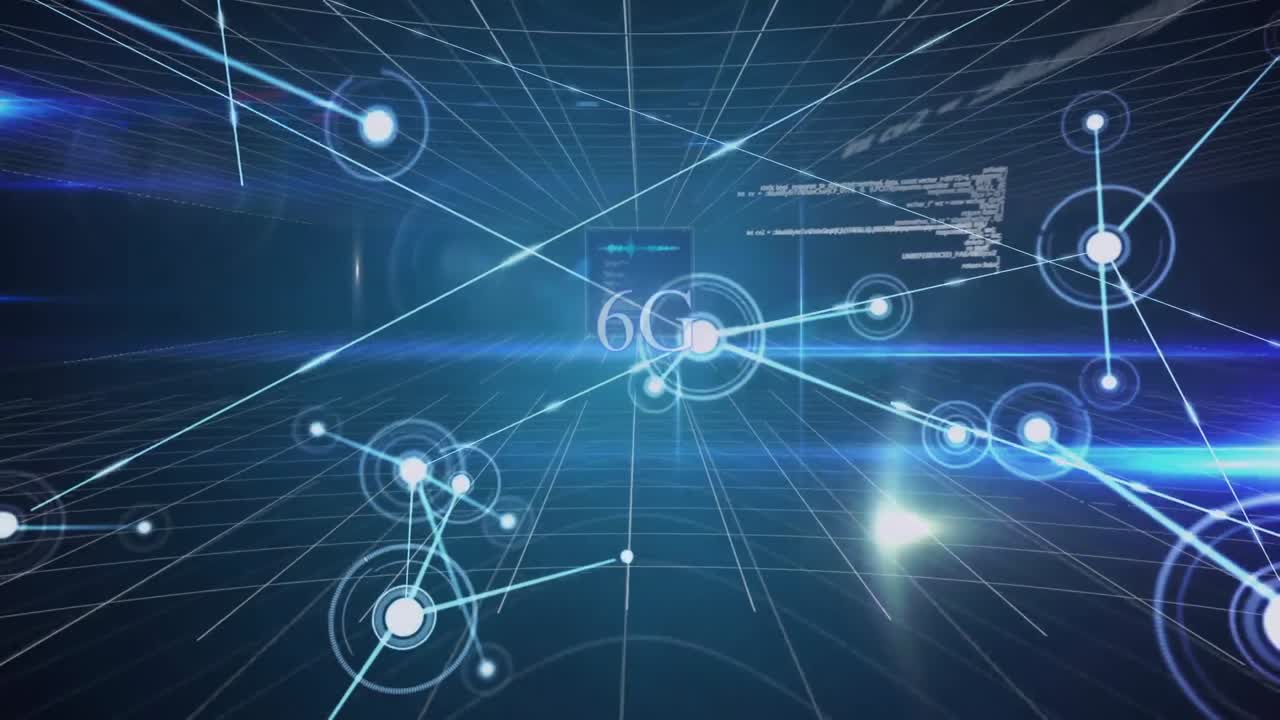 데이터 프로세싱을 통한 연결 네트워크의 애니메이션