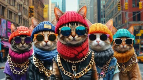 hip hop cats in new york city