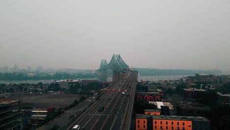 Toma-De-Drone-Del-Episodio-De-Smog-En-Montreal-Junio-De-2023