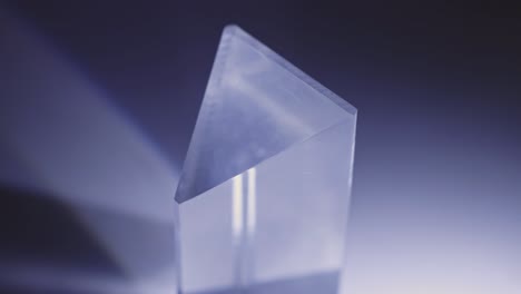 Glass-Prism-Bending-And-Splitting-Light-Creating-Spectrum
