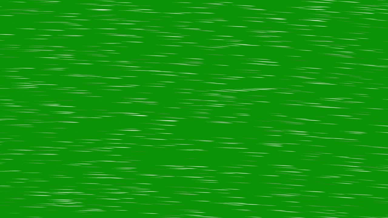 녹색 화면 배경으로 속도 선 모션 그래픽