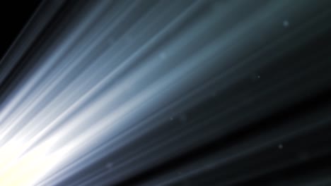 Blue sparkling light ray effect animation overlay.