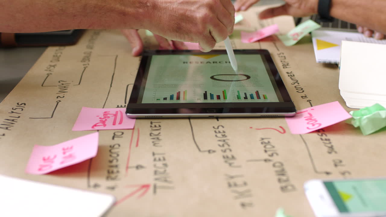 gente de negocios, equipo de marketing digital