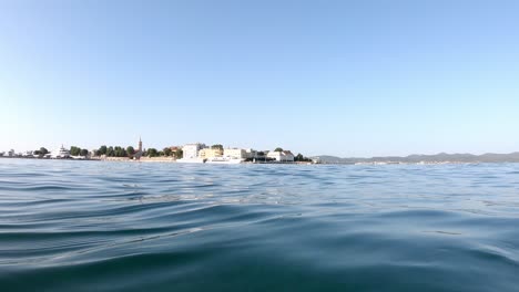 Swim-in-the-Adriatic-Sea-on-an-early-morning-in-Zadar