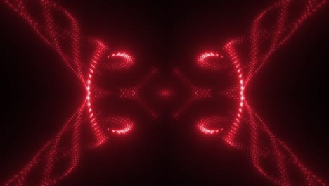 abstract red light patterns