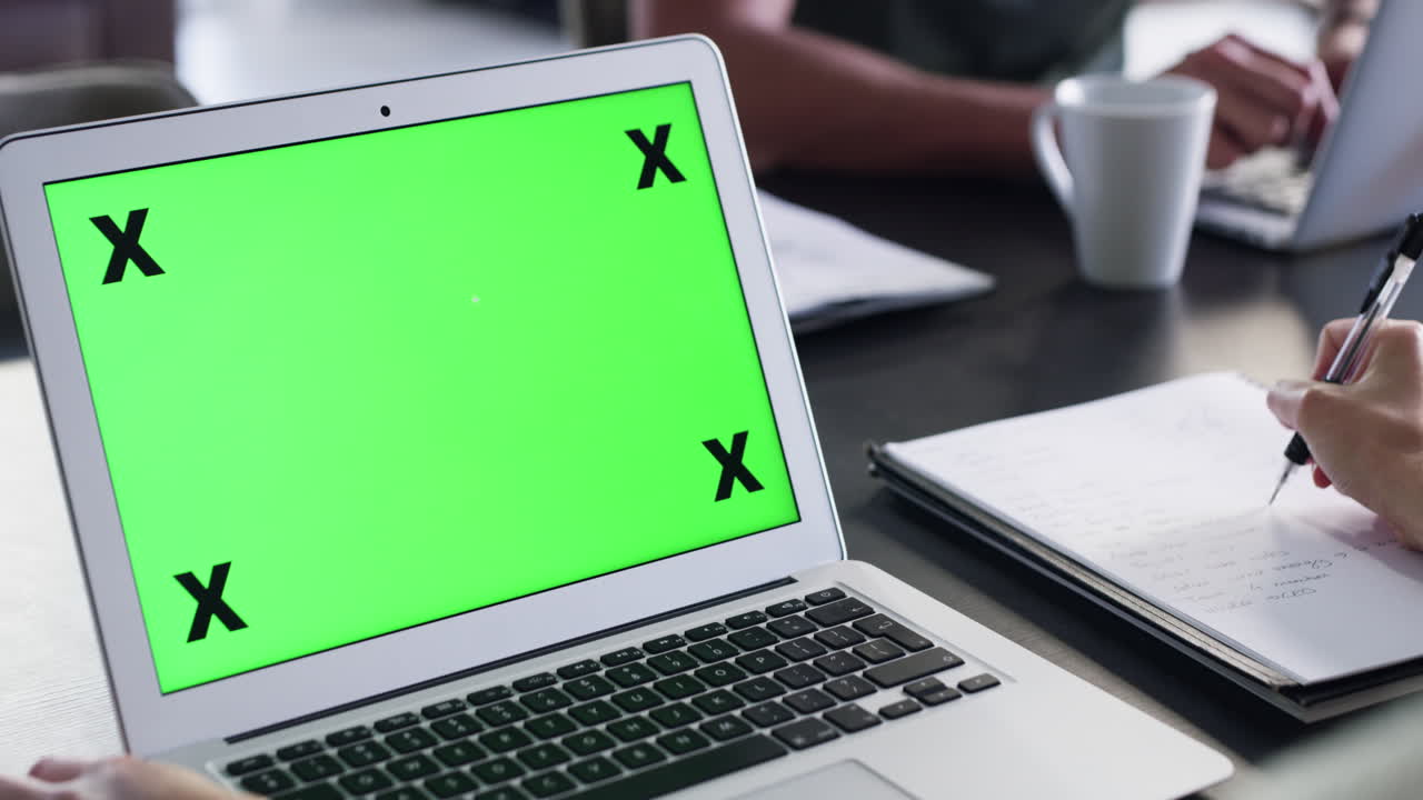 pantalla verde, tecla de croma de la computadora