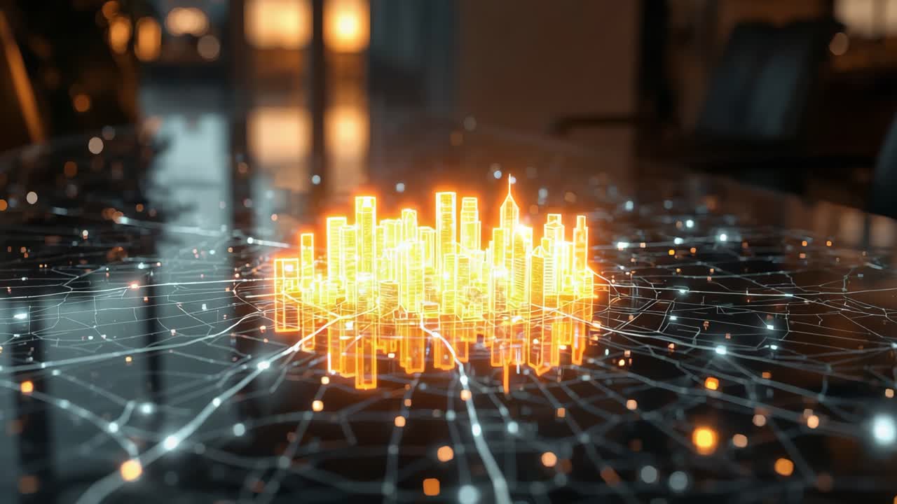 Futuristic City Network