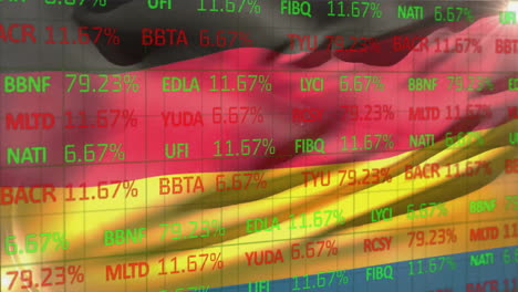 Animación-Del-Mercado-De-Valores-Sobre-La-Bandera-De-Alemania.