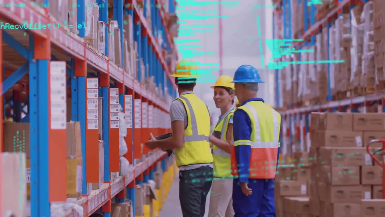 grupo de trabajadores discutiendo