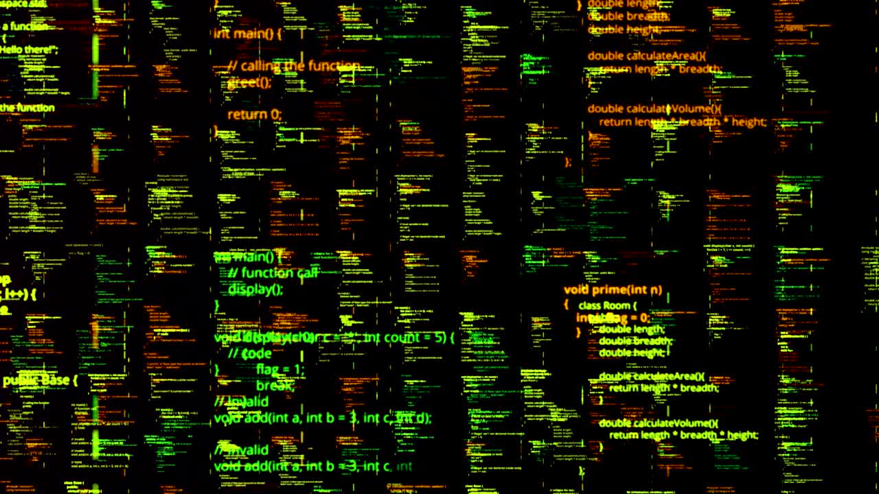 Abstract Computer Code Background