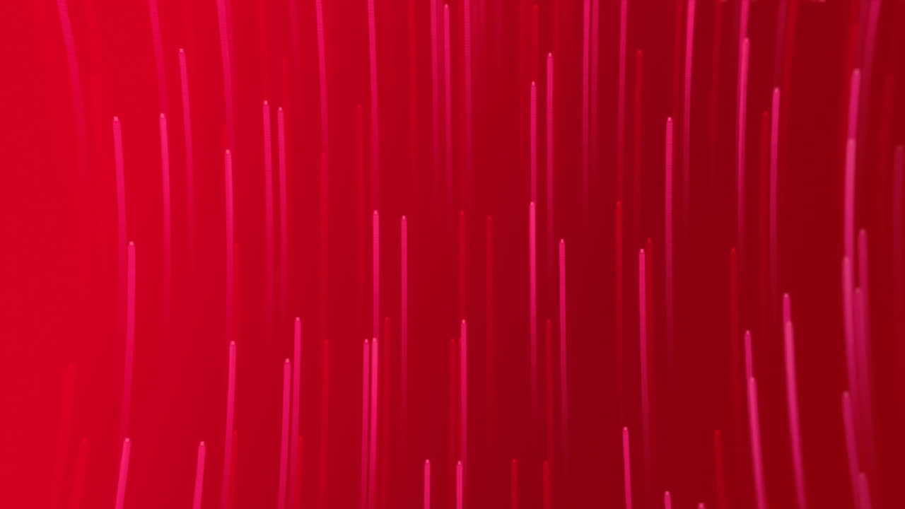 ⁇ 은 배경의 복사 공간에 반해 떨어지는 분홍색 빛의 트레일의 애니메이션