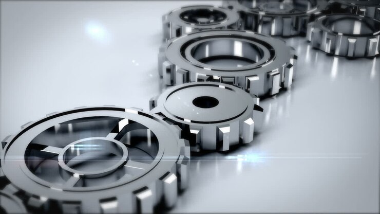 Cogs and wheels turning