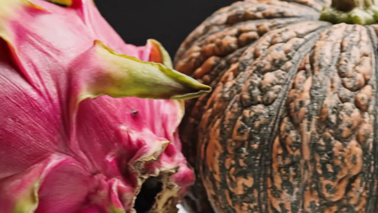 Pumpkin and Eggplant