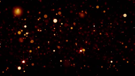 partículas de polvo abstracto luz bokeh títulos de movimiento bucle de fondo cinematográfico