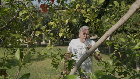 thirsty senior active man drinking fresh water