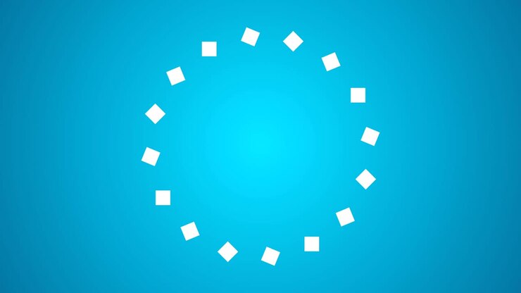 pattern repeating background loop blue