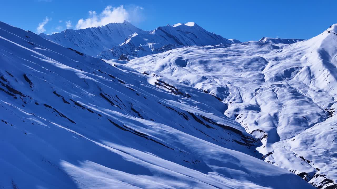 Snowy Himalayan Mountain Range