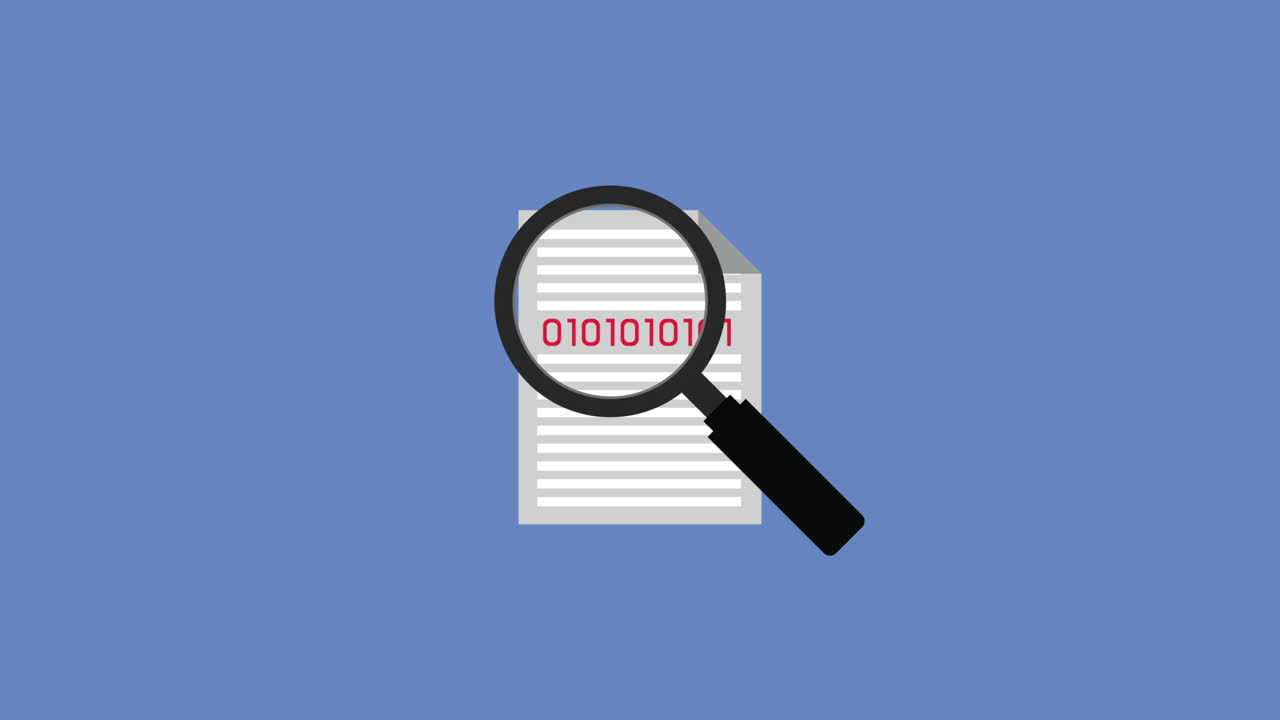 animación de guardia de tecnología de seguridad cibernética