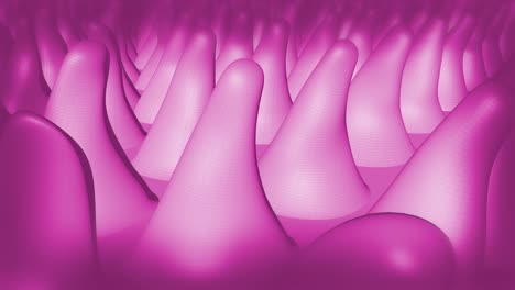 bucle de fondo borroso de polígono abstracto