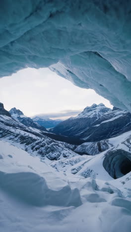 exploring majestic ice caves and glaciers