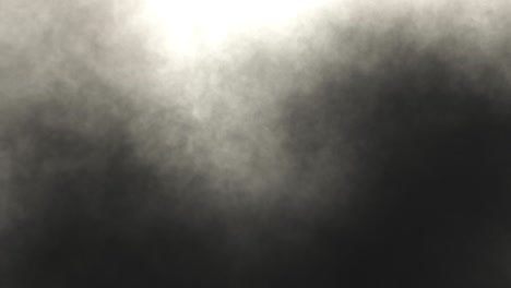 colored ink spreading in water / colored smoke, wiping frame from top to down.