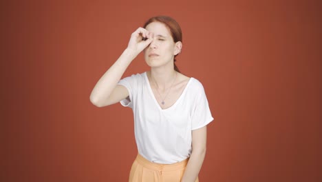 Woman-with-binoculars-looking-away.