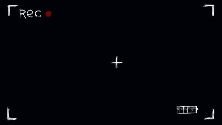 Schermo della videocamera in qualità 4K.