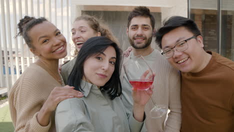 A-Nice--Group-Of-Friends-Take-A-Selfie-While-Fooling-Around-3