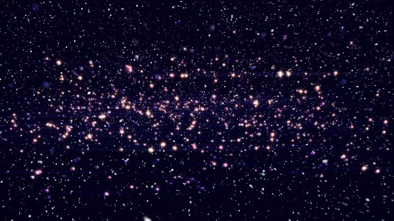 크리스마스 반 ⁇ 이는 빛으로 눈이 내리고