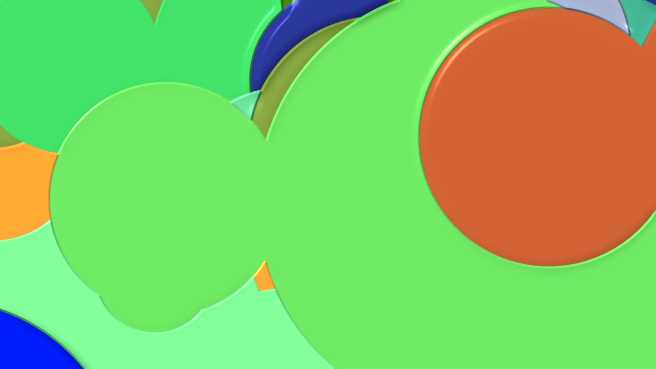 Abstract animated computer