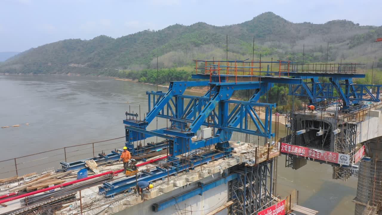 Bridge Construction Underway